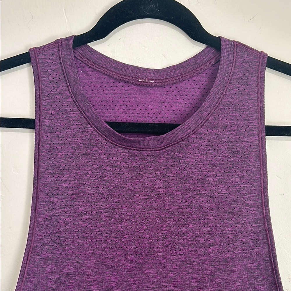 Lululemon Athletica Purple Muscle Tank - Picture 7 of 14